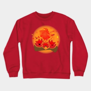 Too Hot For Fireball Crewneck Sweatshirt